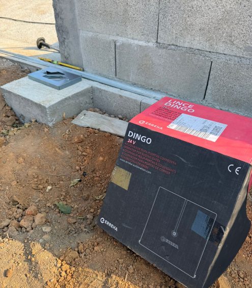 Mecanismo de puerta automática